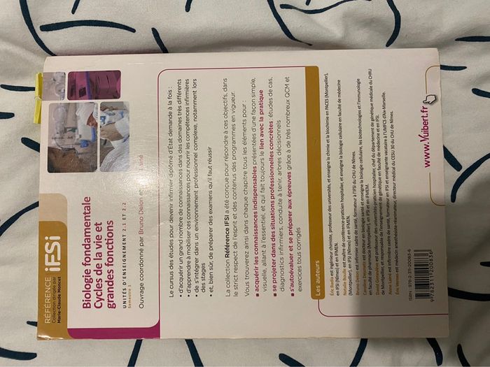 Livre biologie fondamentale et grandes fonctions - photo numéro 2