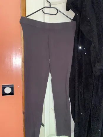 Legging marron camaïeu