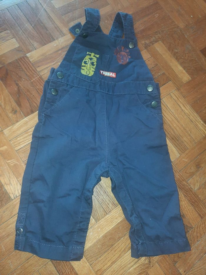 Salopette violette dpam