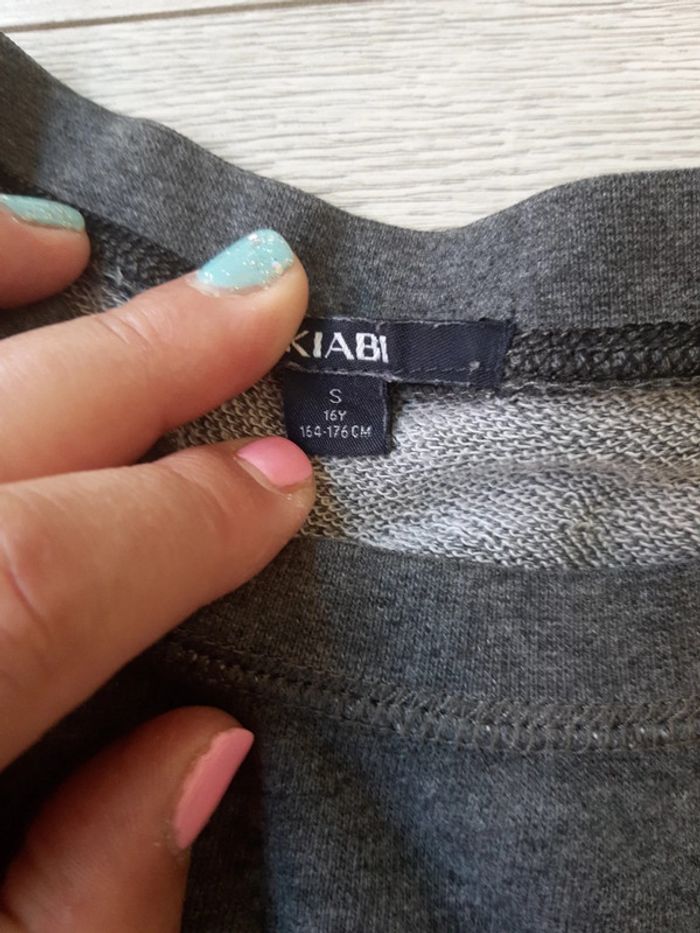 Sweat gris - photo numéro 4