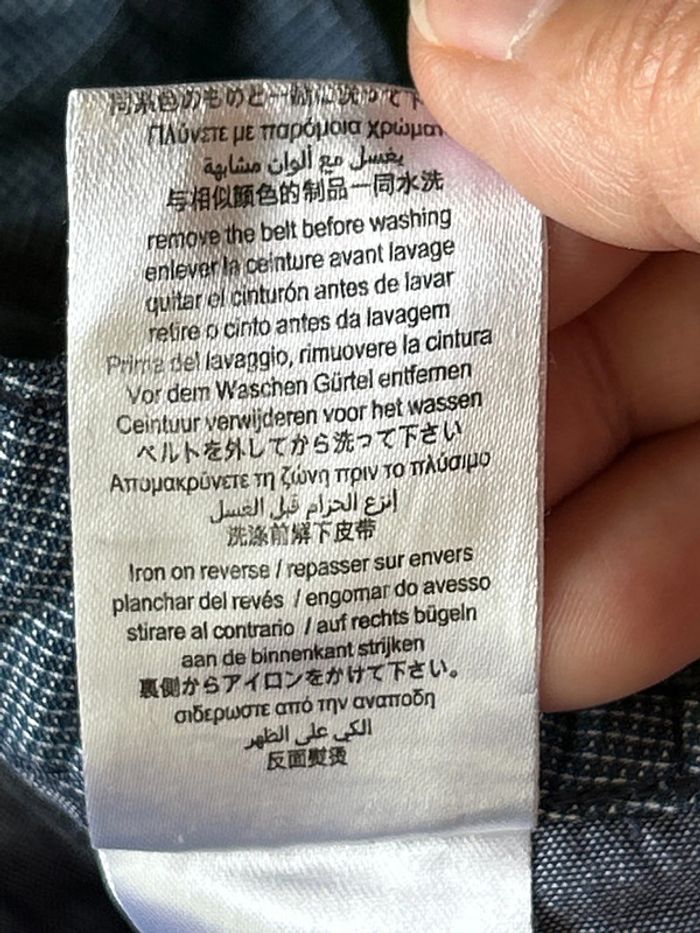 Short bermuda bleu ceinture 8 ans Timberland - photo numéro 10