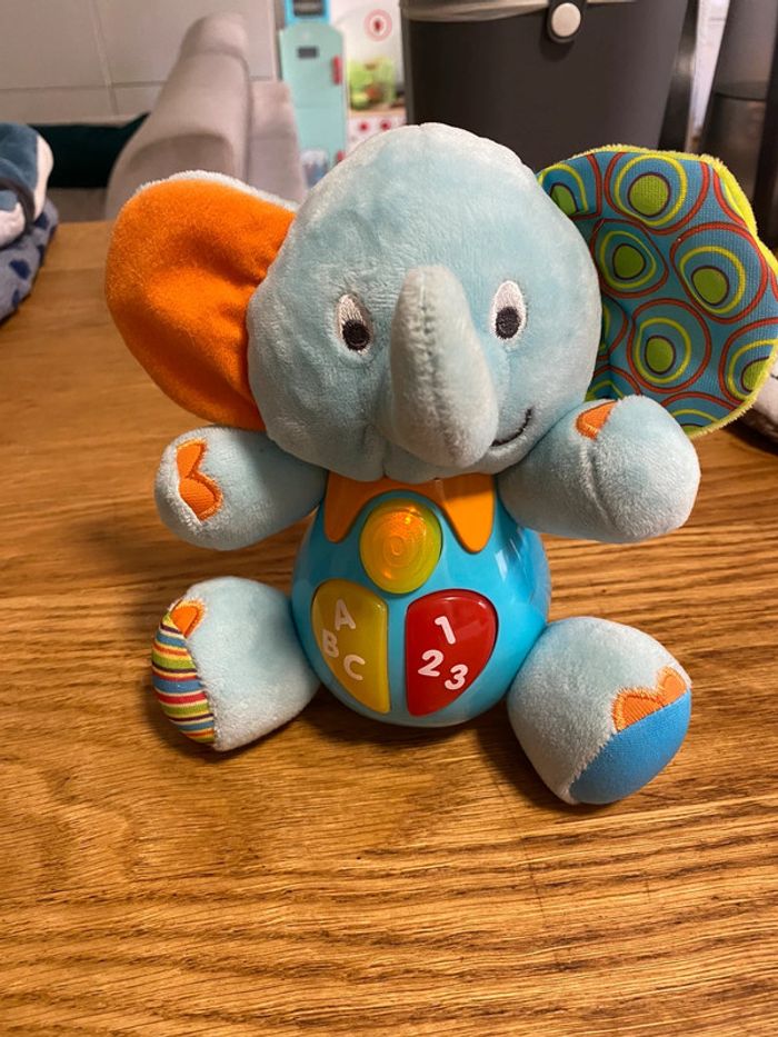 Jouet musical Éléphant - photo numéro 2