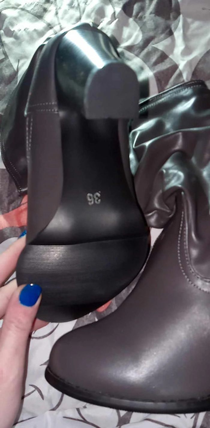 bottes taille 36 neuf - photo numéro 3