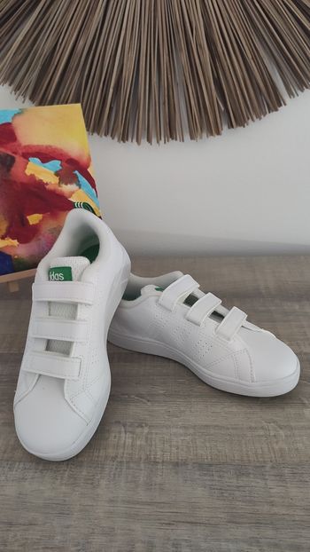 Sneakers 3 Scratchs adidas blanche