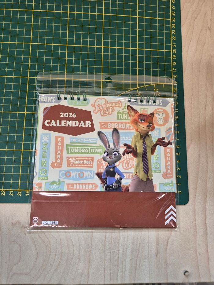 Calendrier Disney 2026 : Zootopie - photo numéro 8