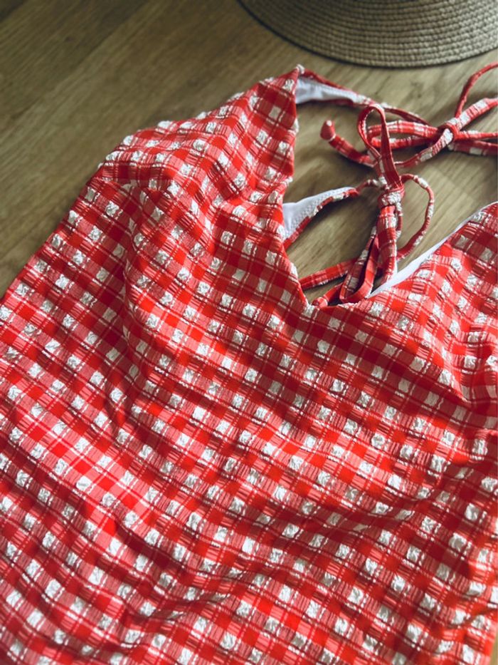 Sublime maillot bain femme Vichy style pin up ASOS design - photo numéro 5