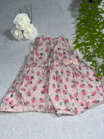 Très jolie robe sans manche pour bébé fille