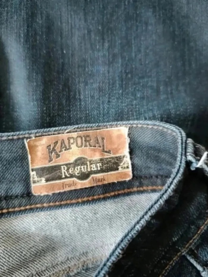 Jean Kaporal modéle aud ,coupe regular ,taille basse ,stretch - photo numéro 15