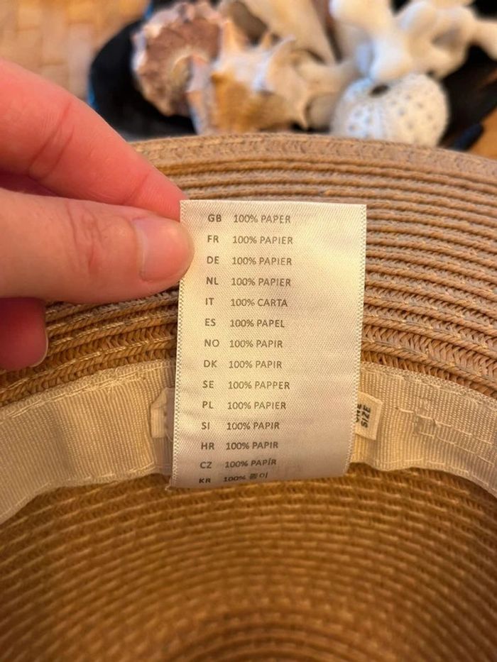Chapeau de paille unisexe taille unique - Barts - photo numéro 11