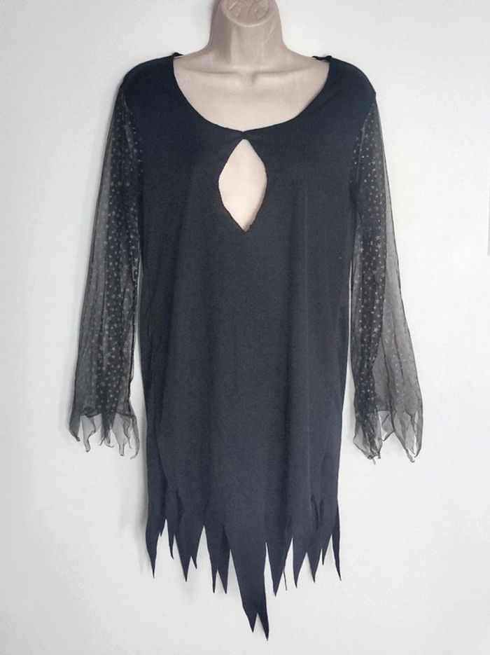 Robe sorcière manche transparente étoile - 36/S à 40/L - photo numéro 7