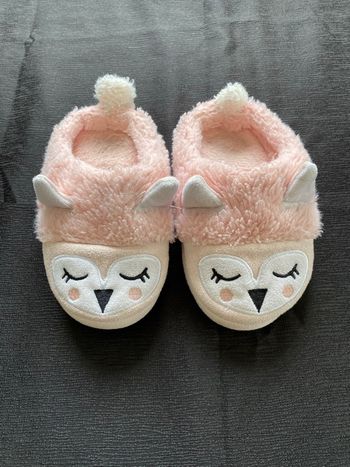 Chaussons chauds fille pointure 28 chat