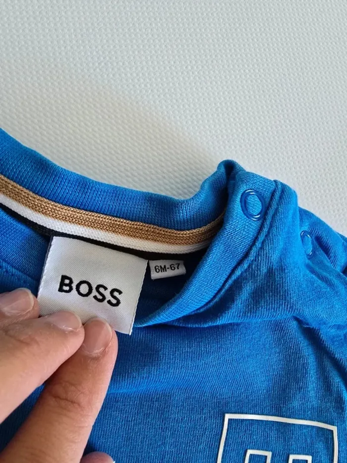 Tee shirt manches longues Hugo Boss - photo numéro 3
