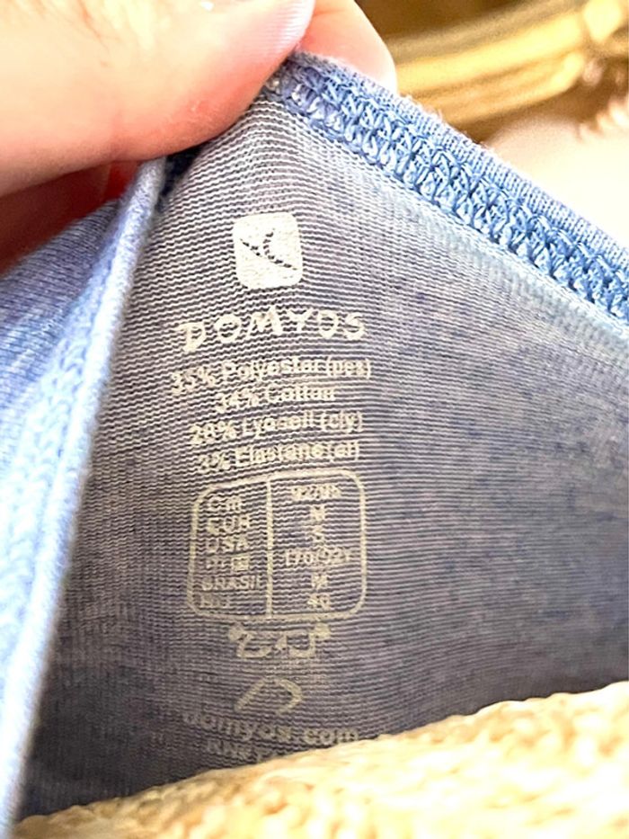 T-shirt Basique à Manches Courtes domyos M - photo numéro 11