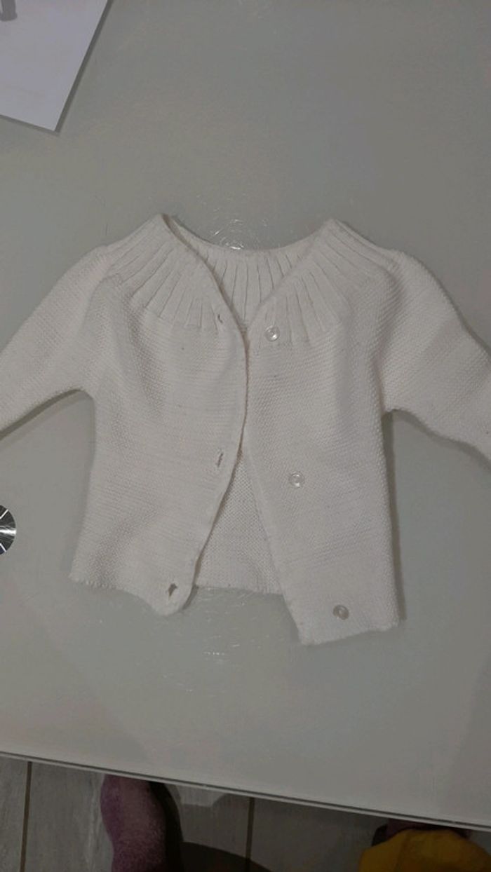 Gilet nouveau né