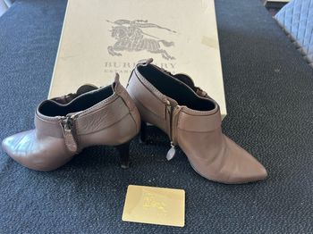 Bottine cuir Burberry