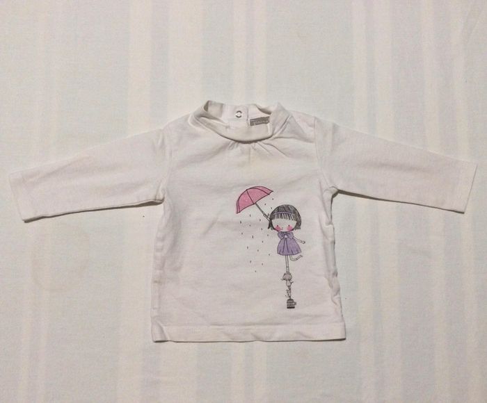 T-shirt manches longues 3 mois