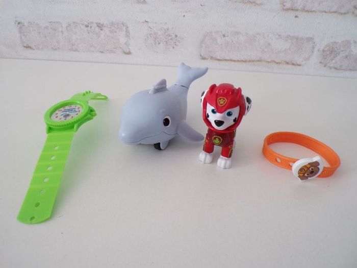 Marcus et dauphin Pat Patrouille - Paw Patrol (J12)