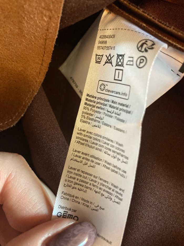 Sur chemise effet daim - photo numéro 3