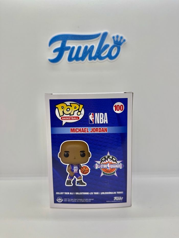 Funko Pop Michael Jordan 100 Funko Exclusive - photo numéro 2