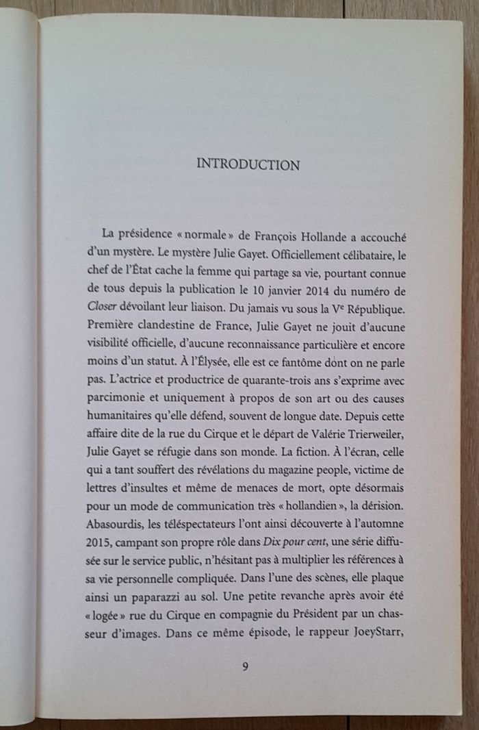Julie Gayet une intermittente à l'Elysée - photo numéro 5