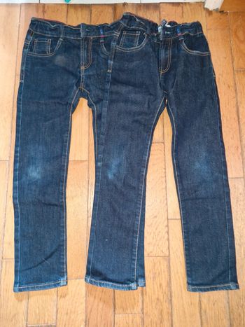 Lot de jean okaidi slim 8 ans