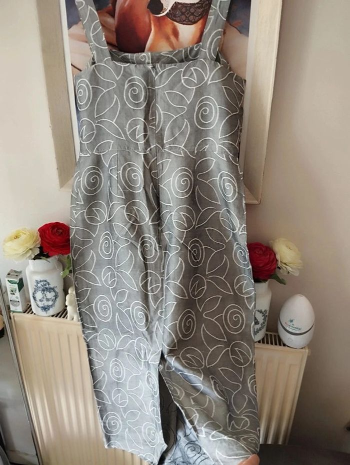 🌿Robe Drapée Motifs Fleuris Soie Sauvage T36/38🌿 - photo numéro 17