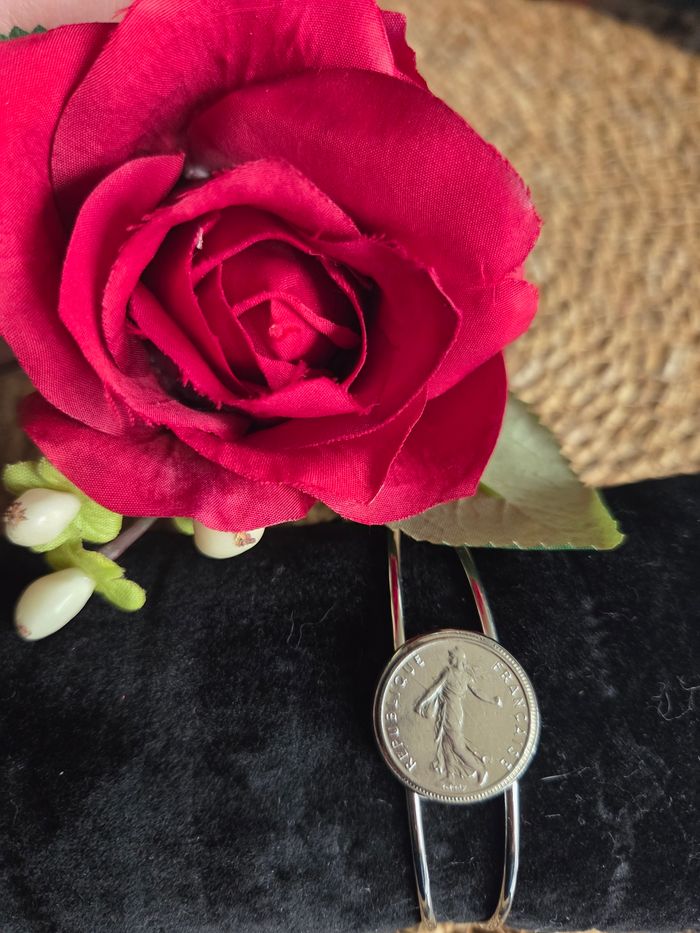 Bracelet vintage bijou pièce F - photo numéro 3