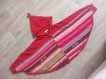 poncho  4 ans fille  Kenzo kids magnifique peu porté cape cappe avec capuche