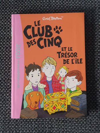 le club de cinq et e trésor de l'ile