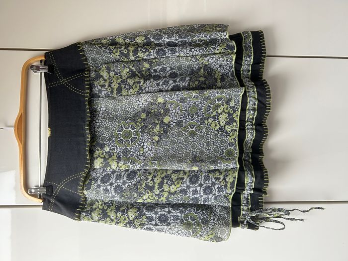 Jupe brune et verte La Voilà ! - Taille 40
