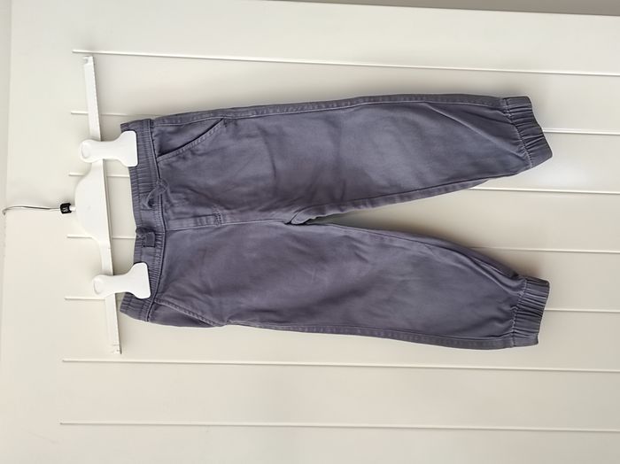 Jogpant bébé garçon – 24 mois – bleu gris - photo numéro 2