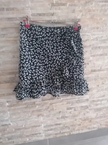 Jupe fleurie fille shein taille 11-12ans #12ans_krocaro