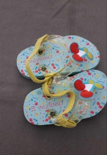 paire tongs bb filles pointure 19