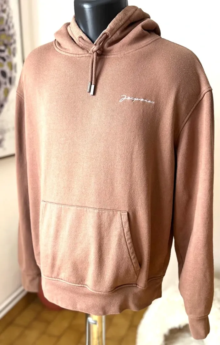 Hoodie Jacquemus marron M oversize unisexe - photo numéro 2