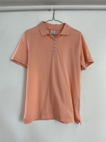 Polo rose saumon Champion homme taille XL