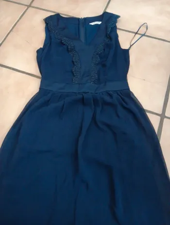 Robe bleu marine