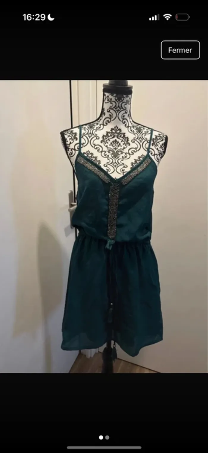 Robe verte