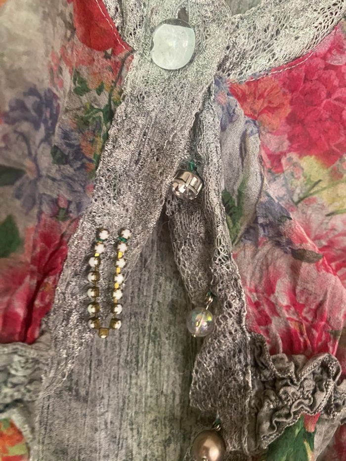 Ensemble 3pieces robe ,boléro,veste,T40 - photo numéro 6