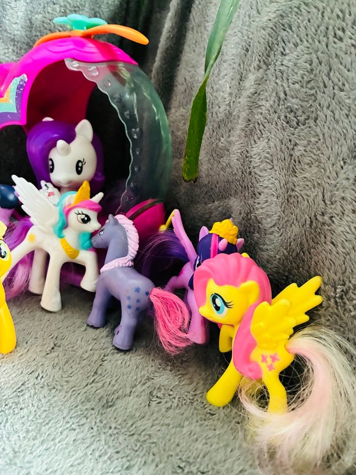 Lot mon petit poney avec hélicoptère - photo numéro 6