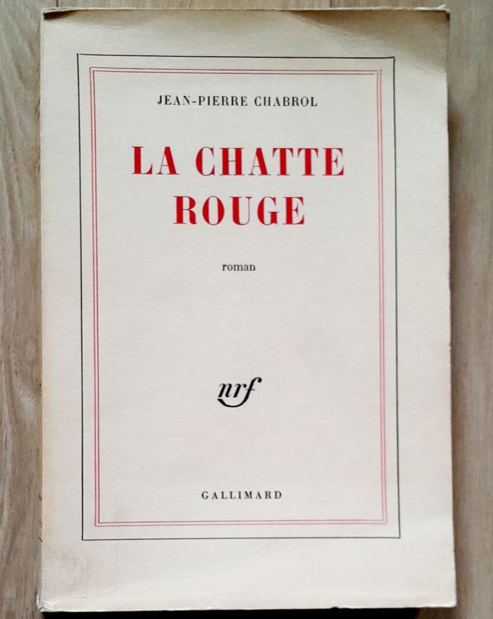 Jean-Pierre Chabrol - La chatte rouge (roman)