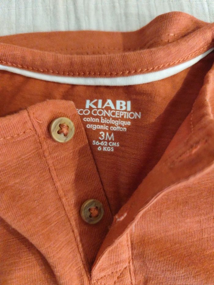 Tee-shirt 3M/56-62cm - photo numéro 5