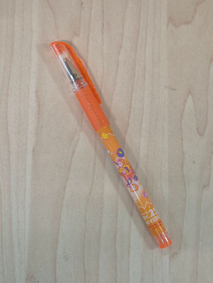Stylo gel Kirby 25th anniversary orange