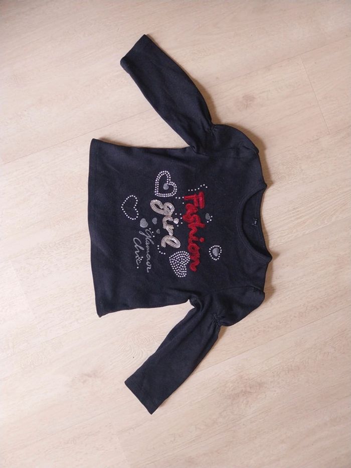 Tee-shirt manches longues 24 mois