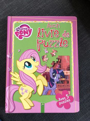 Livre puzzle little pony