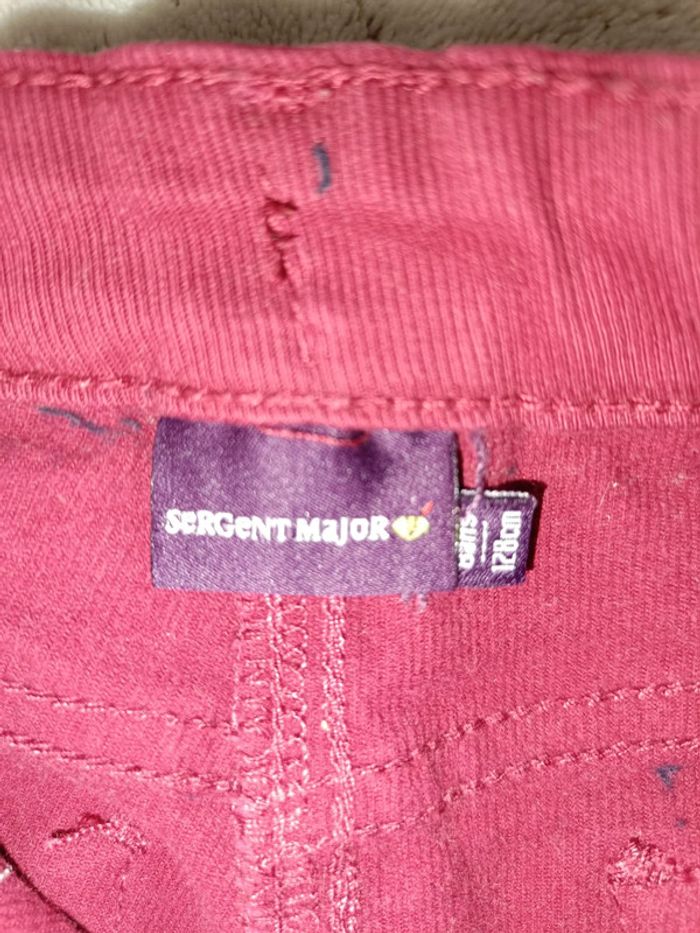 Pantalon épais framboise neuf Sergent Major 8 ans - photo numéro 5