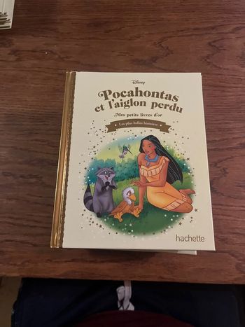 Livre d’or Pocahontas et l’aiglon perdu