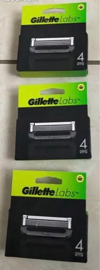 Lot de 12 recharges Gillette Tabs neufs dans emballage 