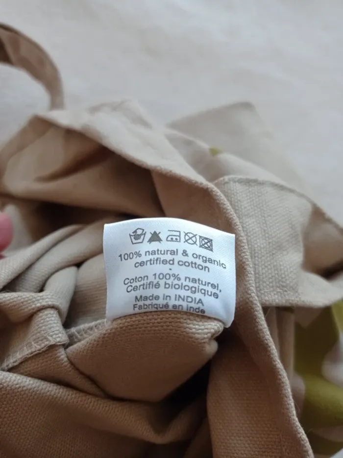 Tote bag en coton naturel et organique - photo numéro 6