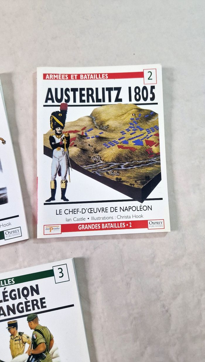 Lot de 4 livres  , sur la guerre  ,  Del prado  , armées et bataille  , tome 0 , 1 , 2 , 3 - photo numéro 4