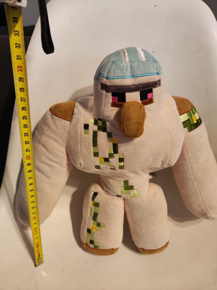Grande peluche Minecraft golem de fer - photo numéro 2